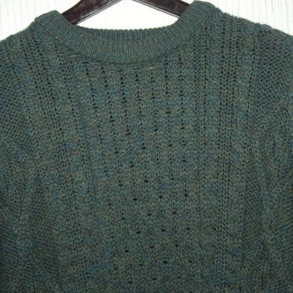 Celtic Country 100% Wool Crewneck Sweater Men Size Medium - Picture 2 of 5